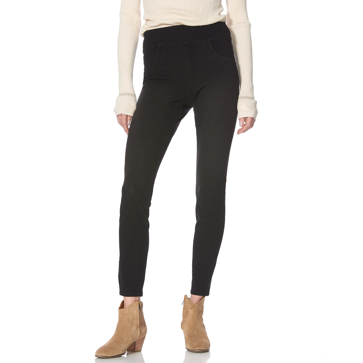 HUE Game Changing Hi-Rise Denim Legging