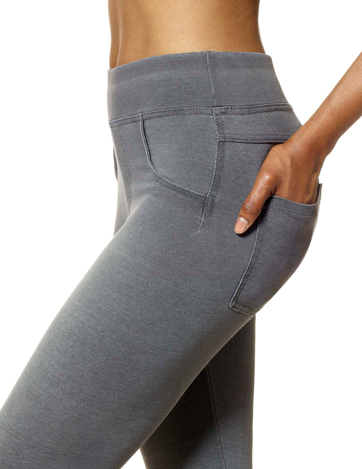 HUE Game Changing Hi-Rise Denim Legging