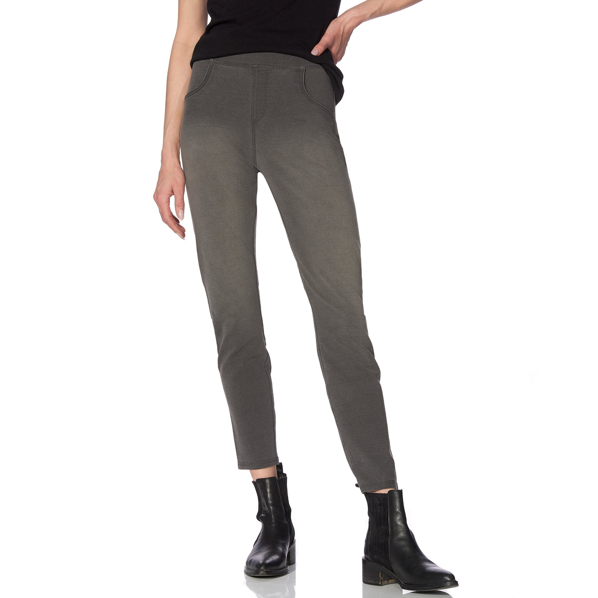 HUE Game Changing Hi-Rise Denim Legging