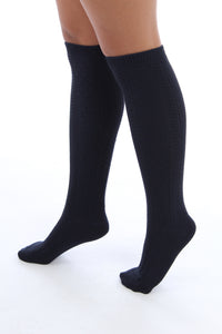 HUE Super Soft Cable Knee Sock