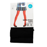 HUE Super Opaque Control Top Tights-90 Denier