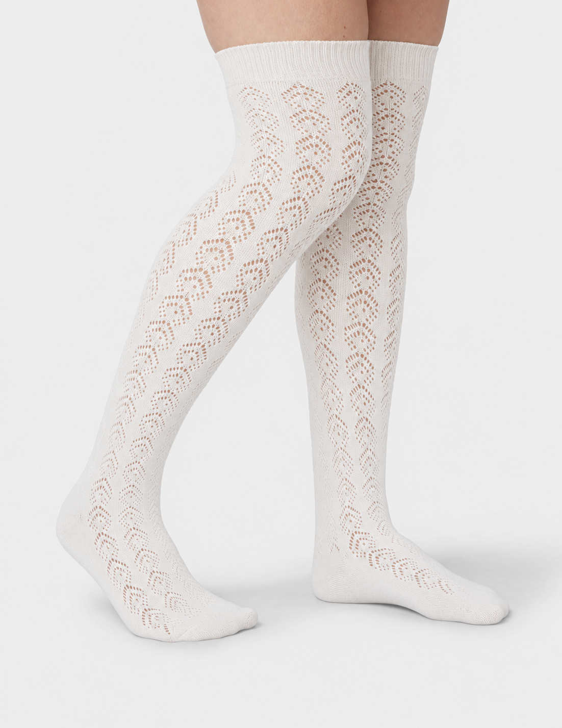 HUE Pointelle Over The Knee Sock