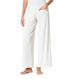 HUE Ribbed Flare Pajama Pant