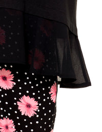 HUE Flounce Hem Scoop Neck Pajama Tank
