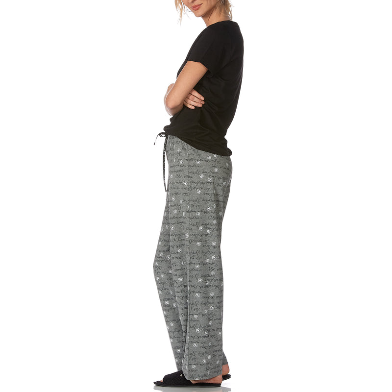 HUE SleepWell  Floral Script Pajama Pant