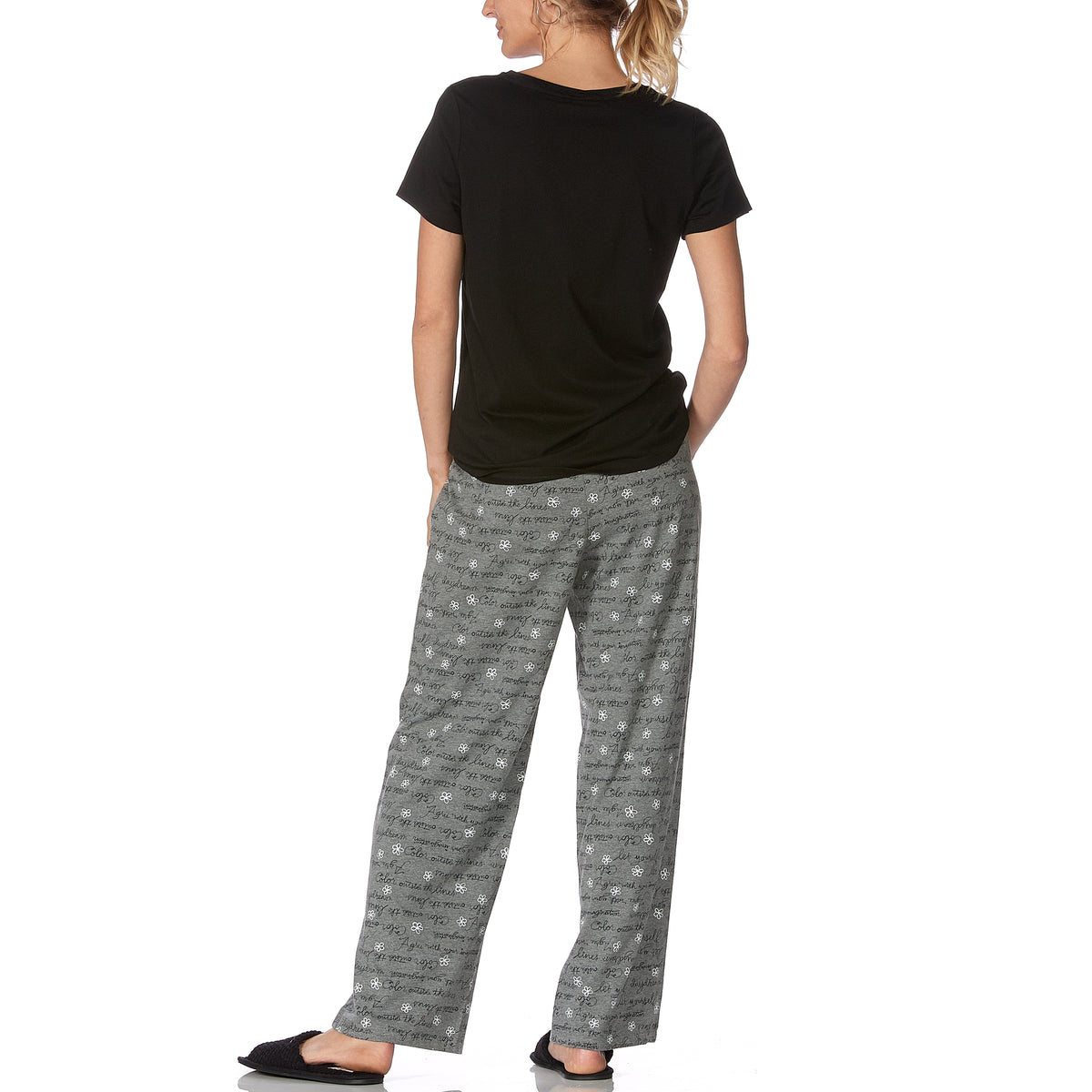 HUE SleepWell Floral Script Pajama Pant – HUE Canada