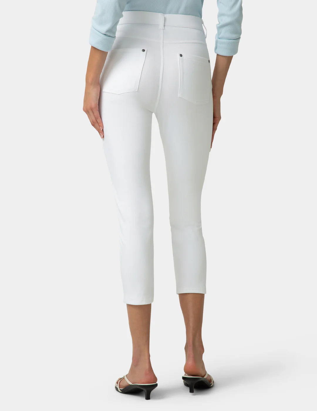 HUE Hi-Rise Ultra Soft Denim Capri