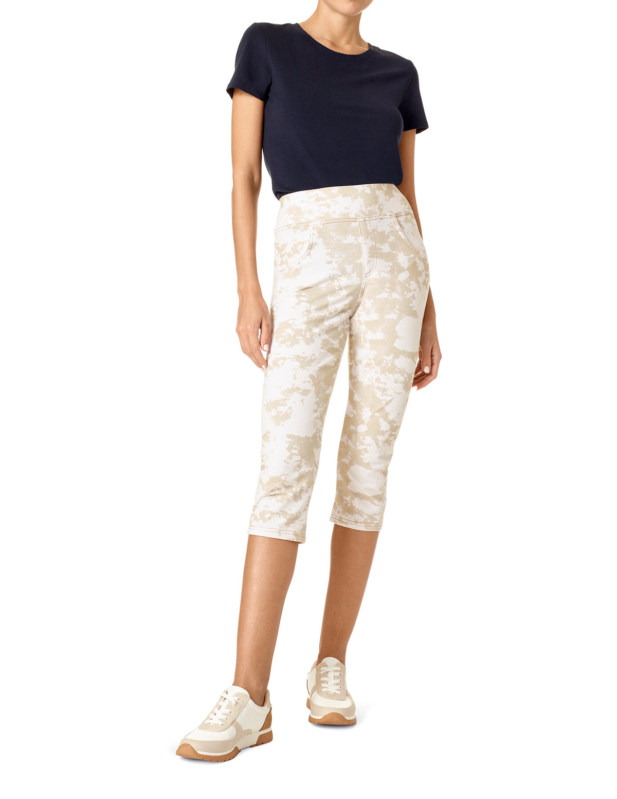 HUE Game Changing Denim Capri