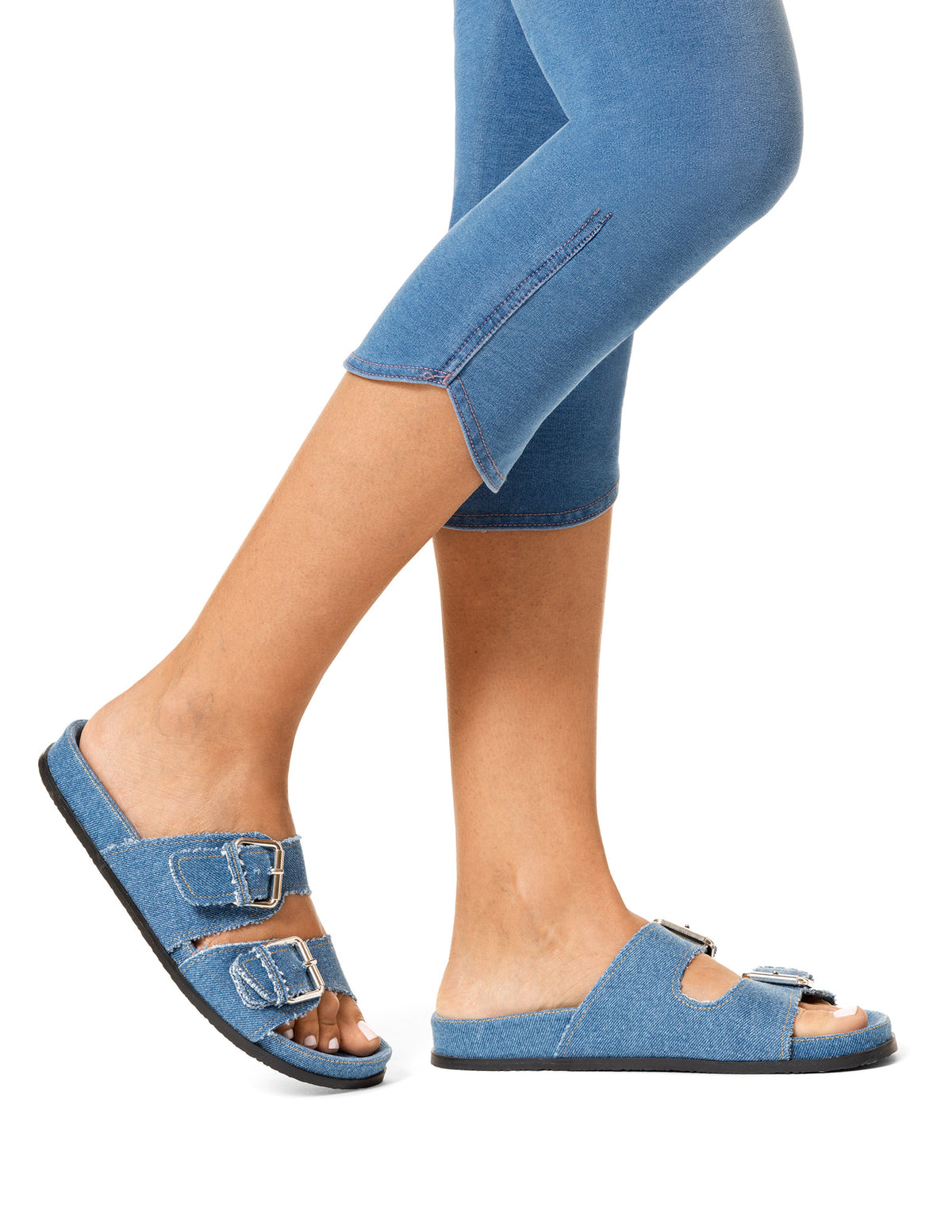 HUE Game Changing Tulip Hem Capri