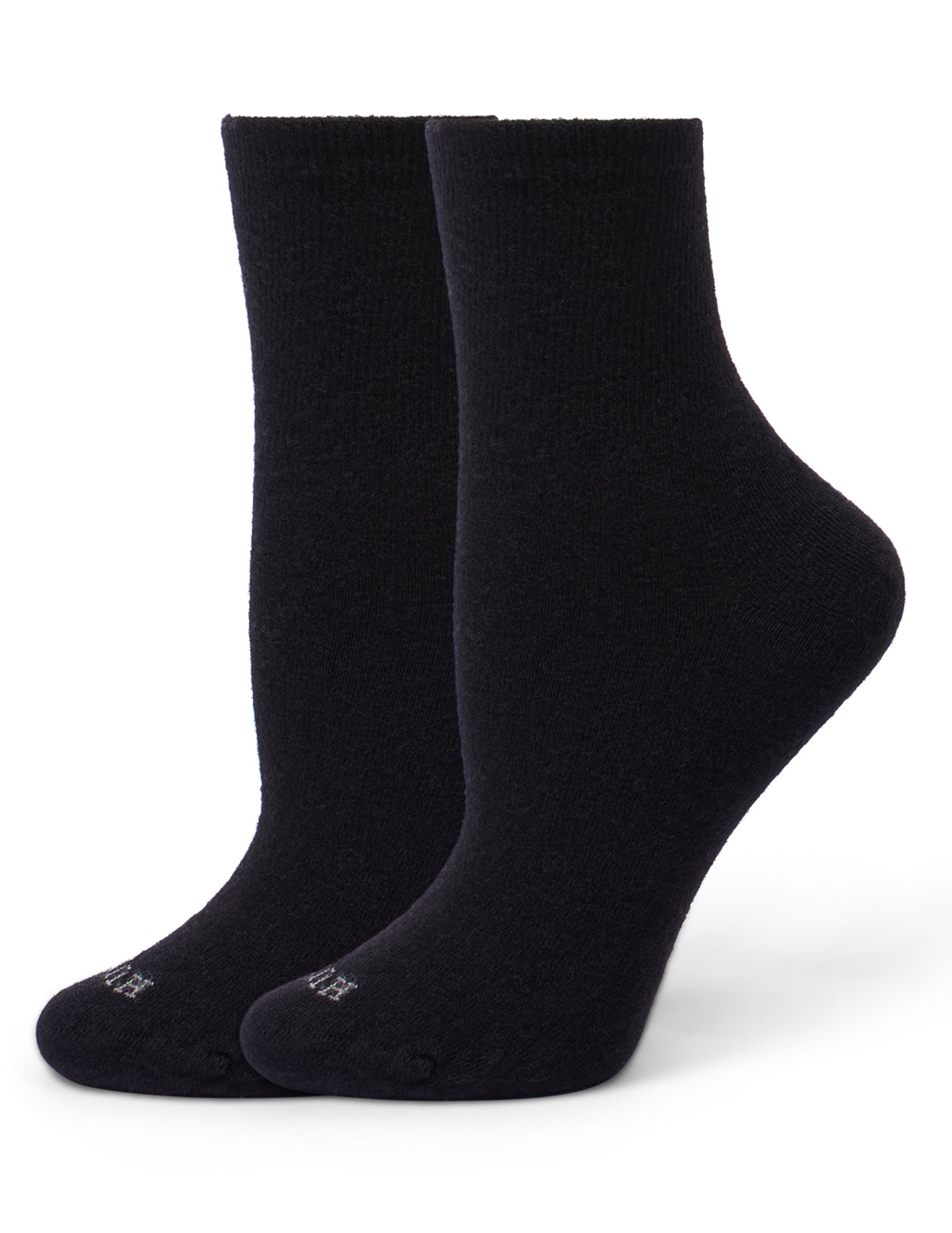 HUE Wool Blend Mini Crew 2 Pair Pack