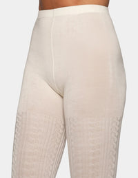 HUE Cable Sweater Tight