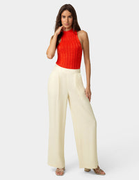 HUE Coastal Linen Palazzo Pant