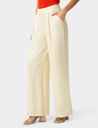 HUE Coastal Linen Palazzo Pant