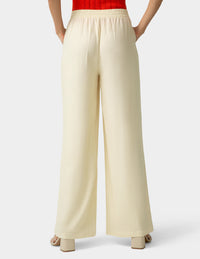 HUE Coastal Linen Palazzo Pant