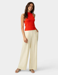 HUE Coastal Linen Palazzo Pant