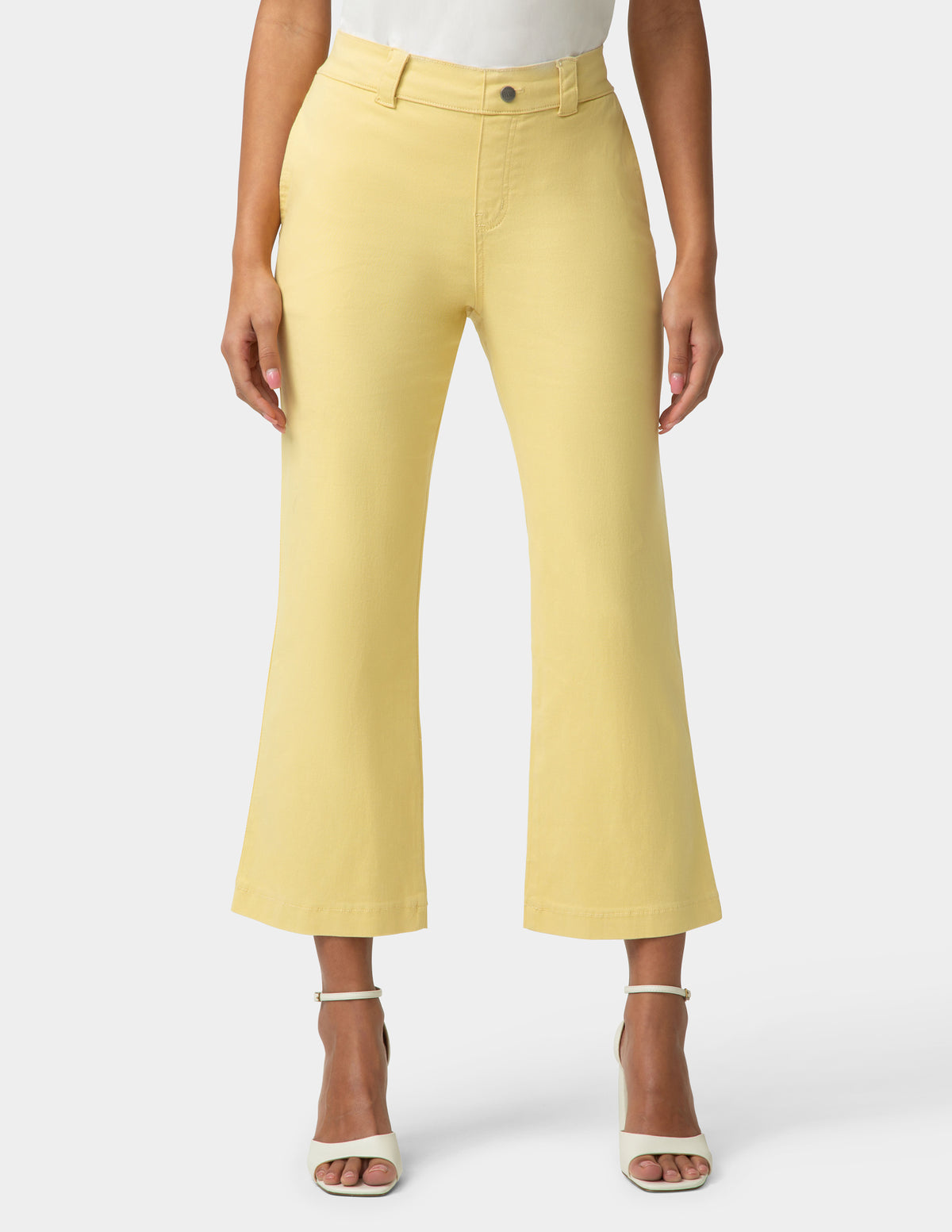 HUE Ultra Stretch Chino Kick Flare