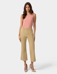 HUE Ultra Stretch Chino Kick Flare