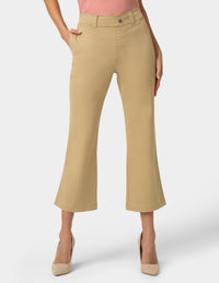 HUE Ultra Stretch Chino Kick Flare