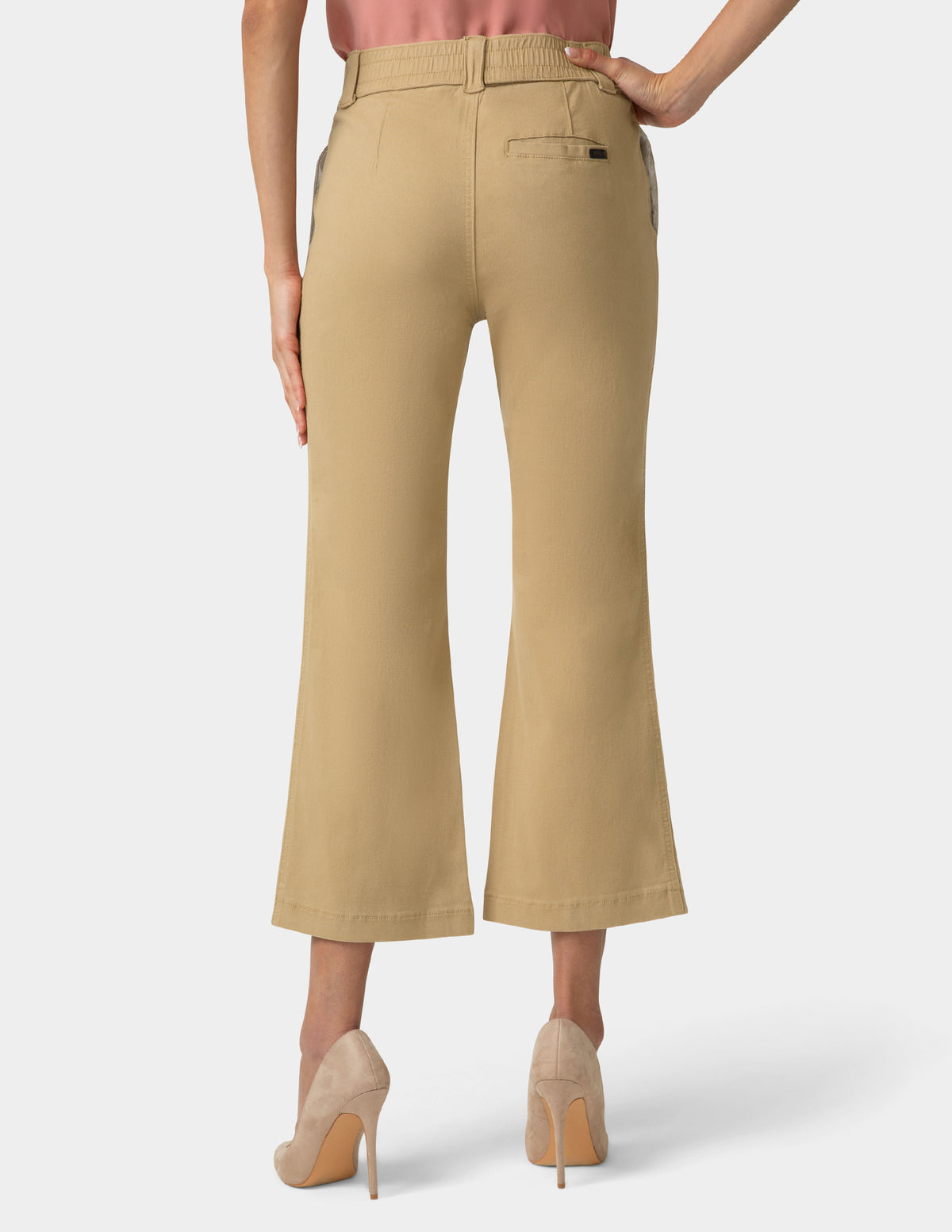HUE Ultra Stretch Chino Kick Flare