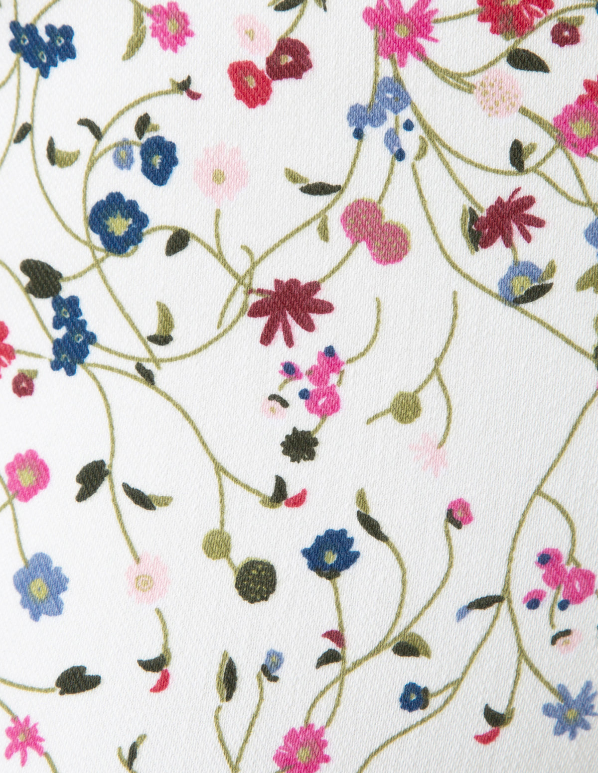 HUE Floral Ultra Soft Denim Capri