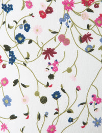 HUE Floral Ultra Soft Denim Capri