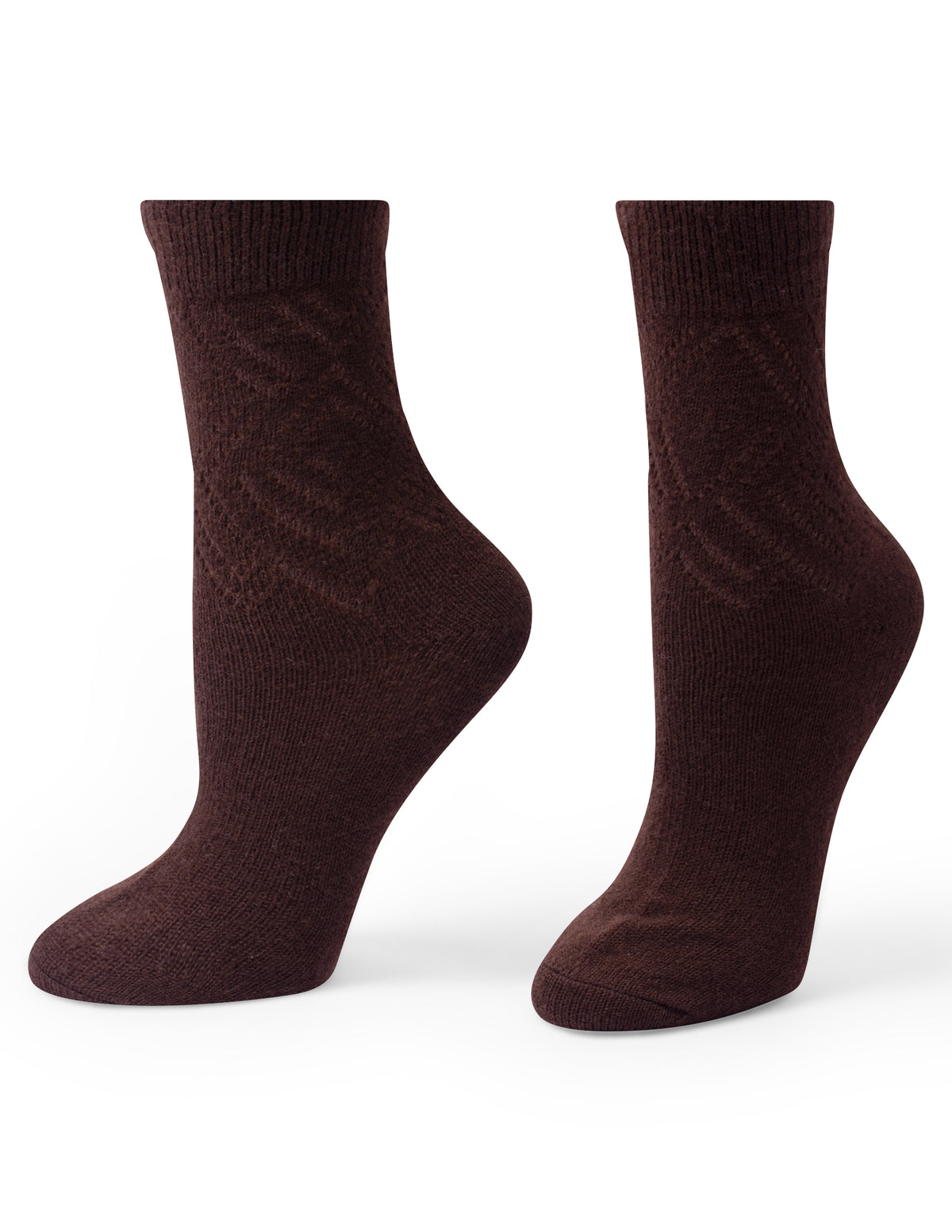 HUE Pointelle Argyle Boot Sock 2 Pair Pack