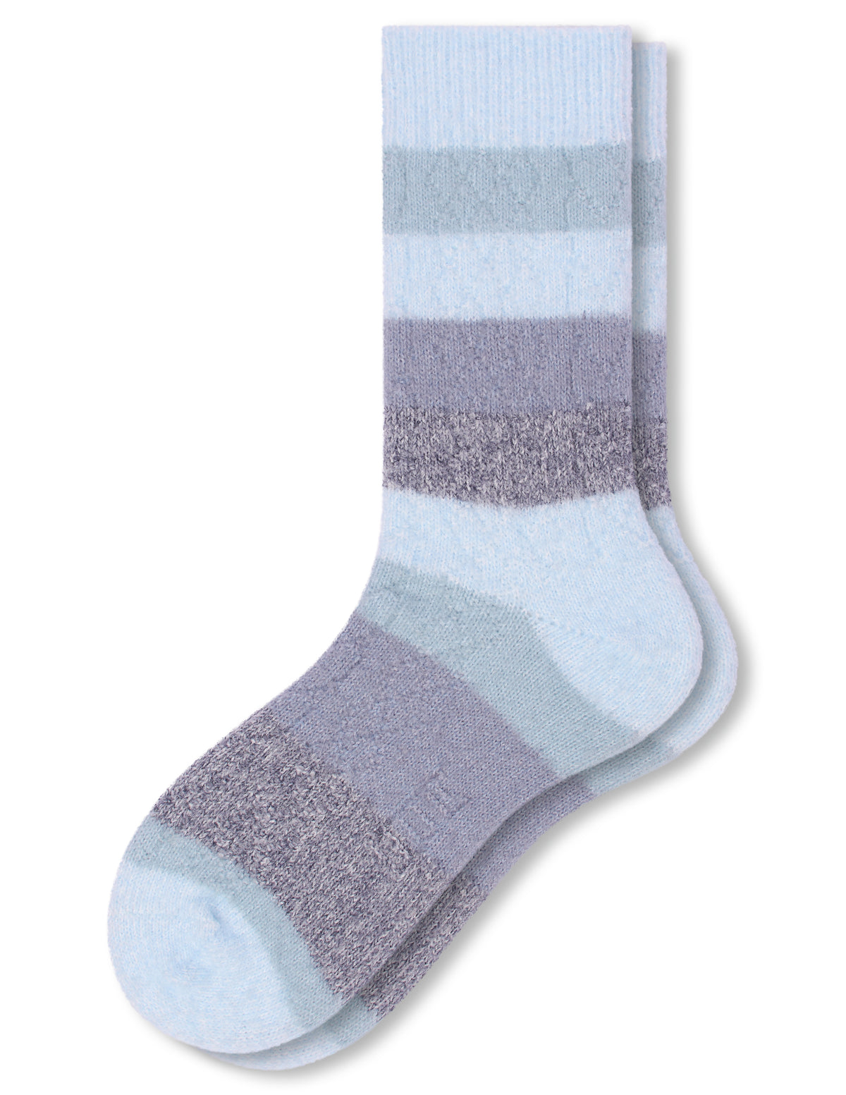 HUE Tonal Stripe Cable Boot Sock