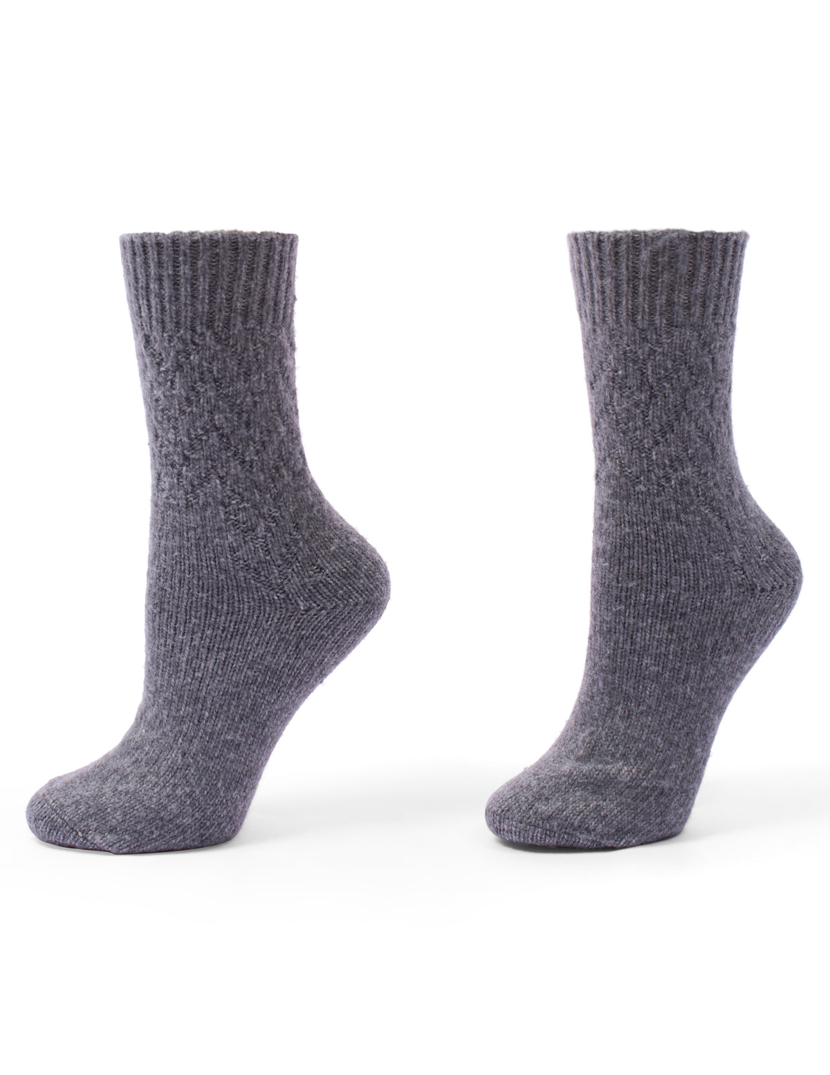 HUE Textured Cable Boot Sock