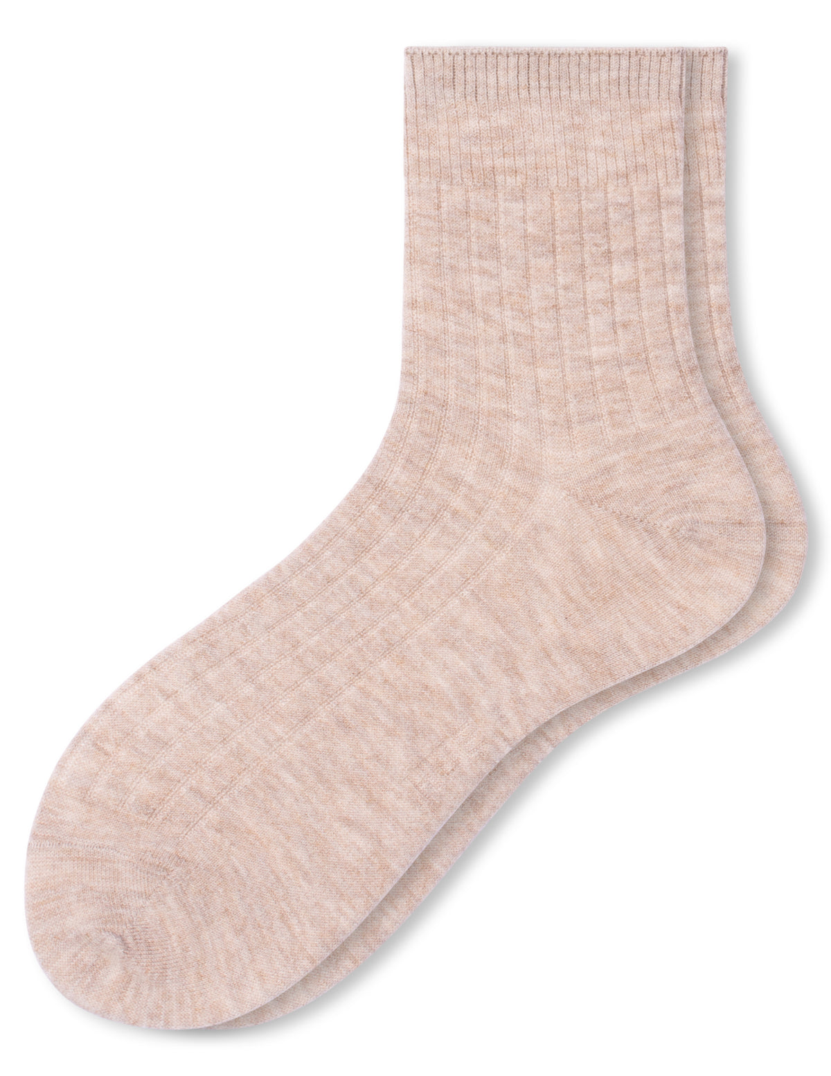 HUE Ribbed Cropped Sock