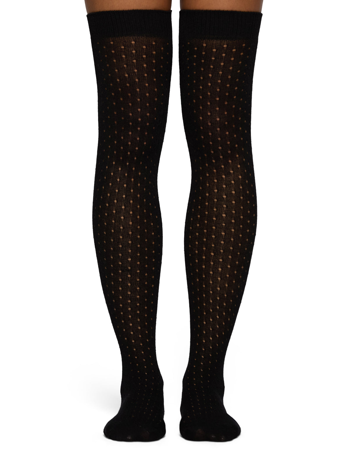 HUE Pointelle Over The Knee Sock
