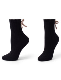 HUE So Soft Bow Anklet Sock