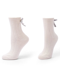 HUE So Soft Bow Anklet Sock