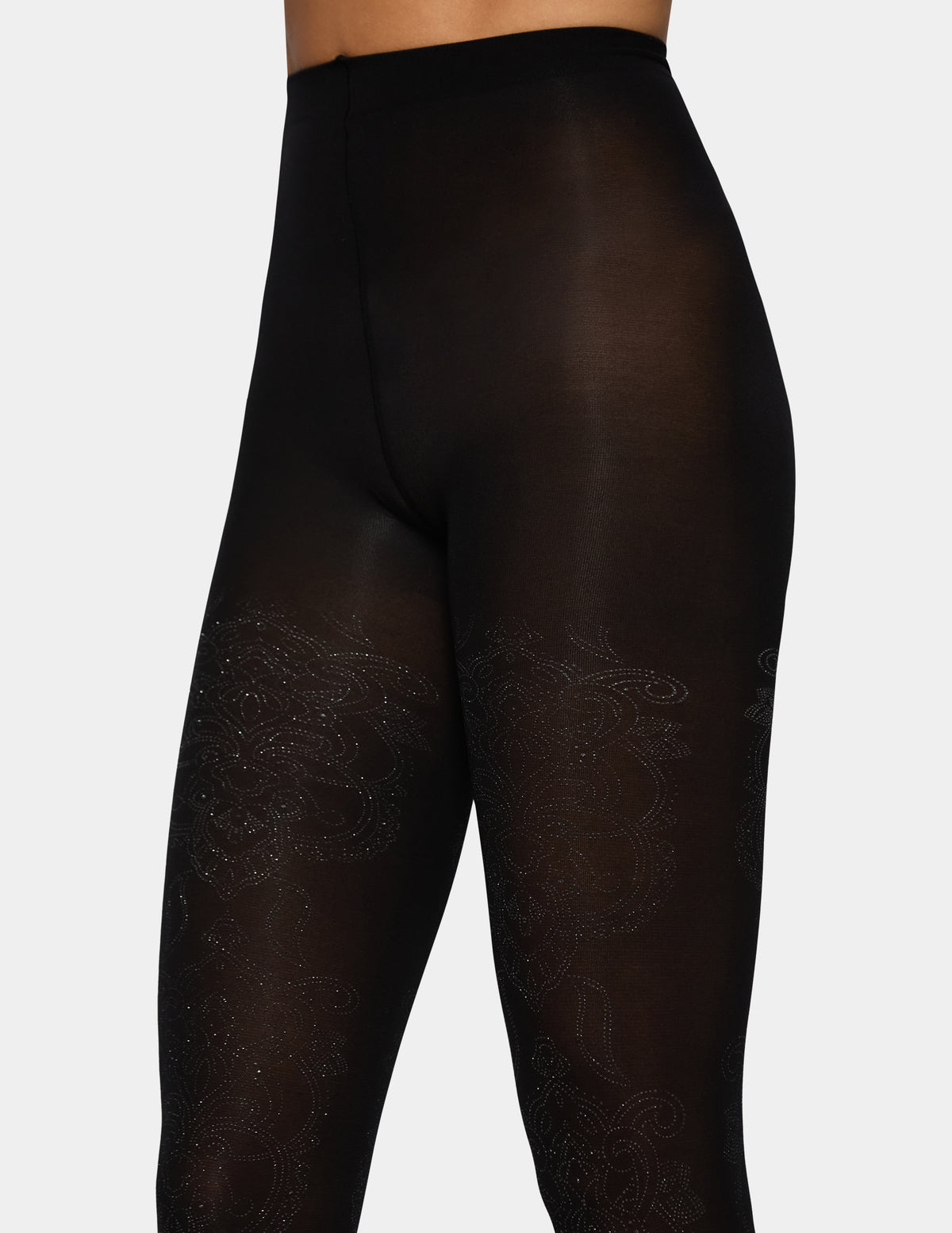HUE Foil Brocade Tight