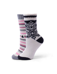 HUE Holiday Cozy Sock 2 Pair Pack