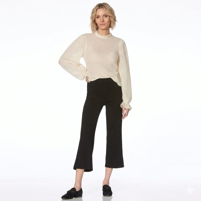 HUE Pontease Cropped Flare Legging
