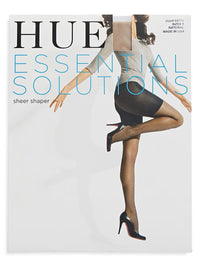 HUE Essential Solutions Sheer Shaper Pantyhose - 13 Denier