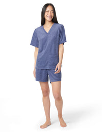 HUE 2- Piece French Terry Lounge Boxer Set