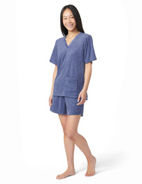 HUE 2- Piece French Terry Lounge Boxer Set