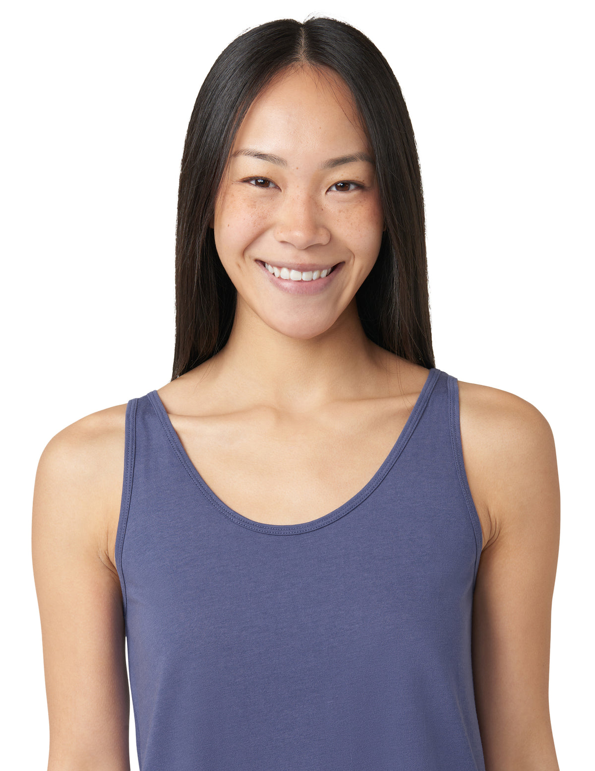 HUE Flounce Hem Scoop Neck Pajama Tank