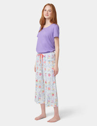 HUE Garden Seeds Pajama Capri