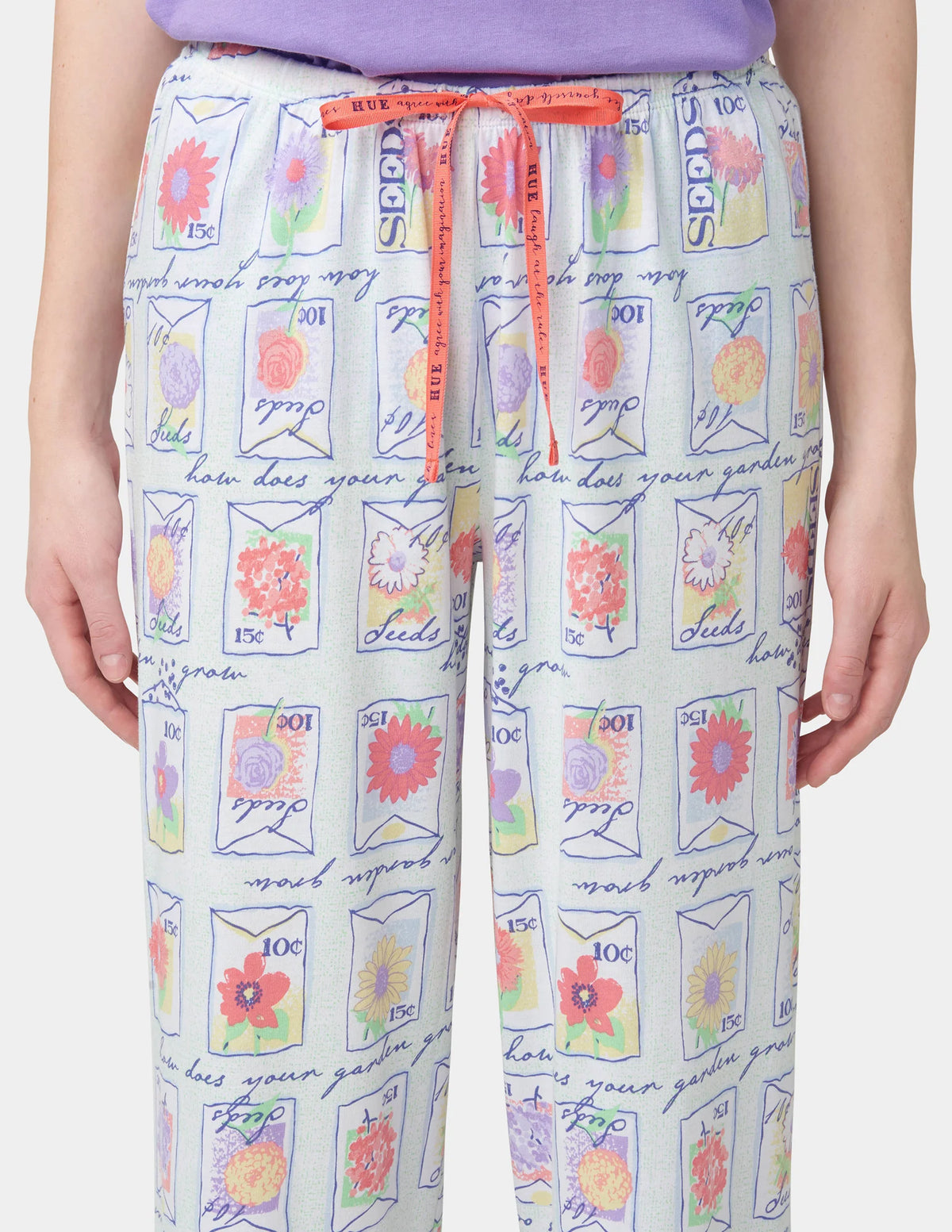HUE Garden Seeds Pajama Capri