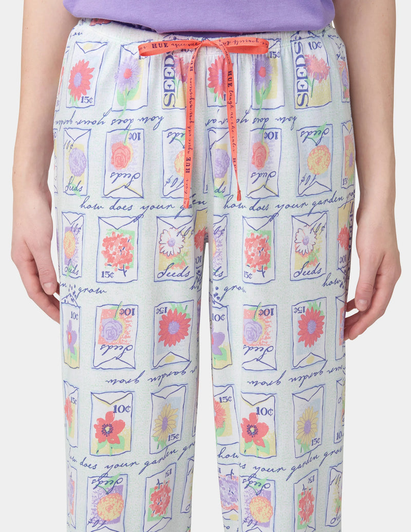 HUE Garden Seeds Pajama Capri