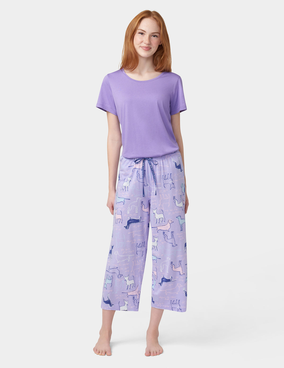 HUE Dog Show Pajama Capri