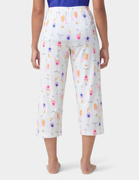 HUE Beach Flamingos Pajama Capri