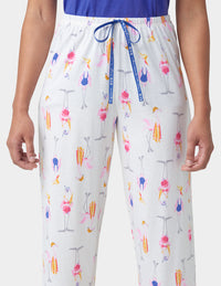 HUE Beach Flamingos Pajama Capri