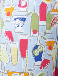 HUE Funky Punch Pajama Bermuda Short