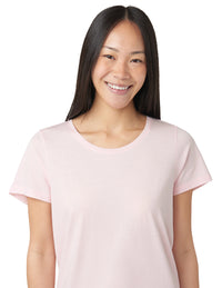HUE Solid Short Sleeve Scoop Neck Pajama Tee
