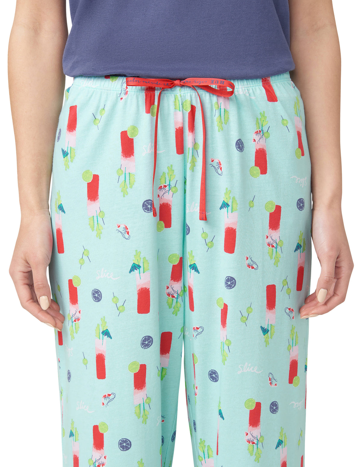 HUE Bloody Mary Mood Pajama Capri