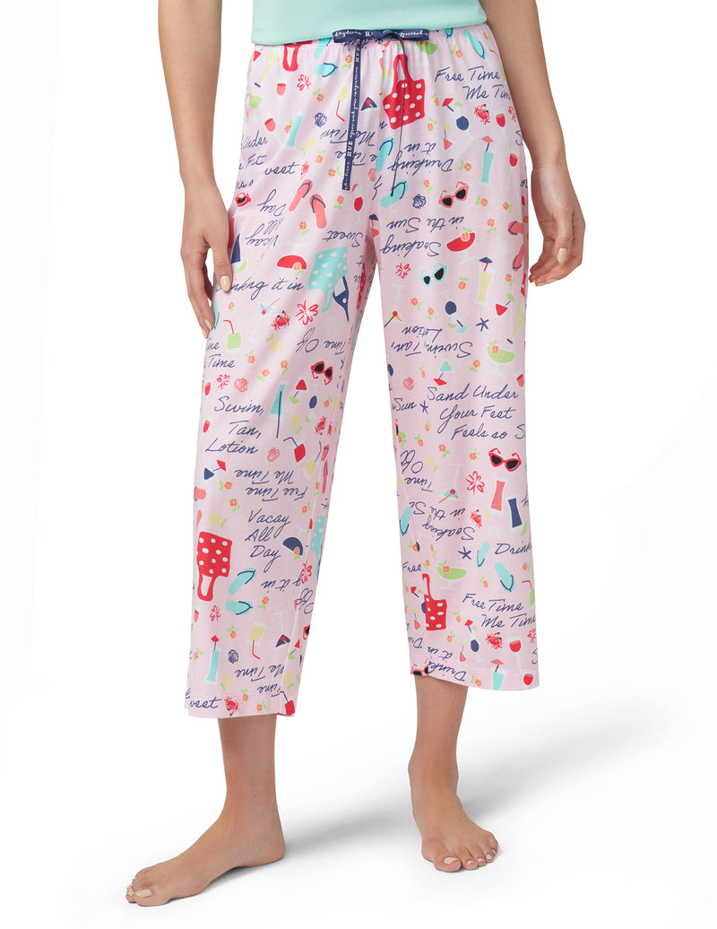 HUE Beach Day Dream Pajama Capri