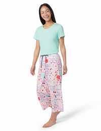 HUE Beach Day Dream Pajama Capri